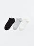 LC Waikiki Women's Patterned Booties Socks 3-Pack